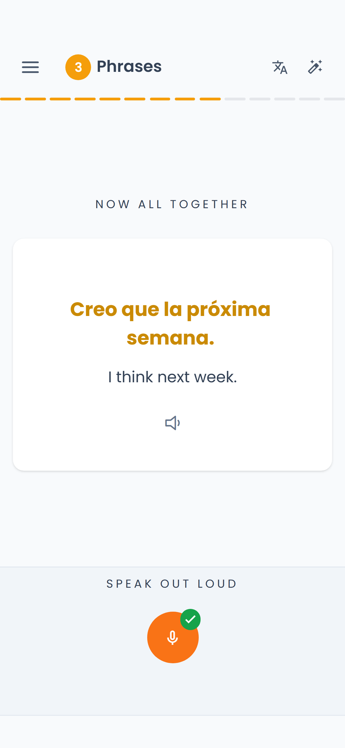 Pronunciation practice 4